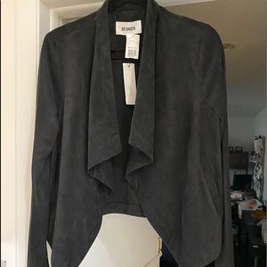 Faux suede jacket
